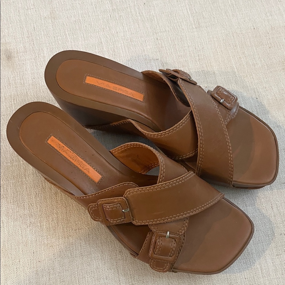 Via Spiga Wedge Sandals